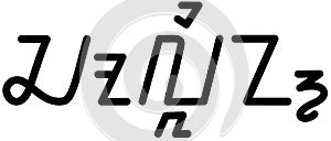 Illustration vector graphic of the name Collin photo