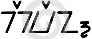 Illustration vector graphic of the name Keven