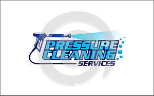 Illustration vector graphic of pressure power wash spray logo design template-26