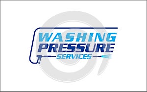 Illustration vector graphic of pressure power wash spray logo design template-26