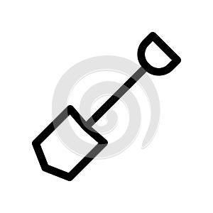 Illustration Vector Graphic of Shovel Icon