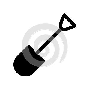 Illustration Vector Graphic of Shovel Icon