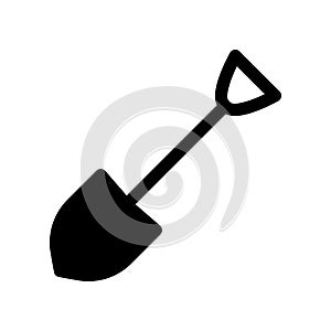 Illustration Vector Graphic of Shovel Icon