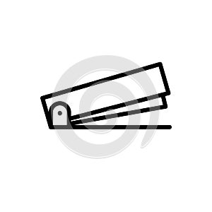 Illustration Vector graphic of stapler icon