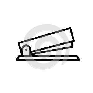 Illustration Vector graphic of stapler icon