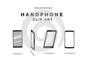 Illustration Vector Handphone Clip Art