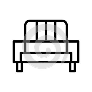 illustration vector and logo sofa outlines style icon perfect