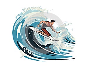 Illustration of Wave Rider photo