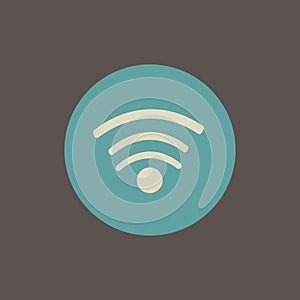 Illustration of wifi icon