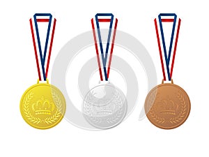 Winner medals material