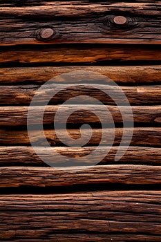 Illustration of wooden background texture