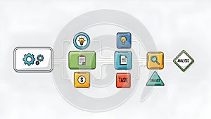 Workflow Diagram, Business Process, Flowchart, Process Mapping