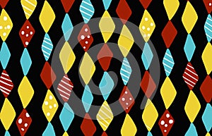 Illustrations with circus performers