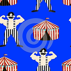 Illustrations with circus performers