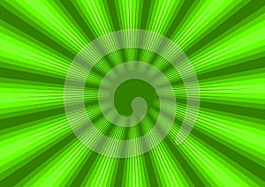 The illustrations and clipart. Vector image. Green circles light
