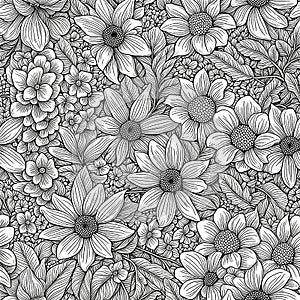 illustrations of flowers, plants, or leaves . for website or commercial use