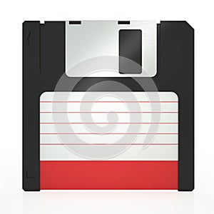 Illustrations old floppy disk
