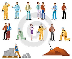 Illustrations and people