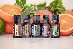 Illustrative editorial image of doterra essential