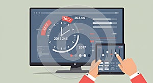 Digital Data Analysis and Control Dashboard