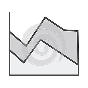 Illustrative image of area chart