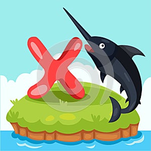 Illustrator of Letter 'X is for Xiphias'