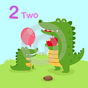 Illustrator of number two