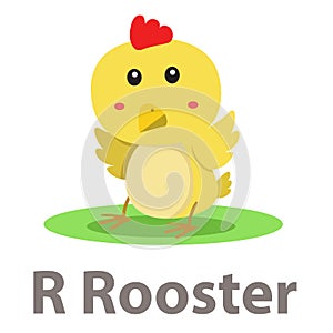 Illustrator of R Rooster animal