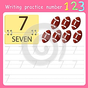 Illustrator Write practice number 7