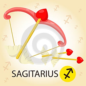Illustrator of Zodiac with sagitarius photo