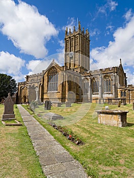 Ilminster Parish Church in Somerset, England.