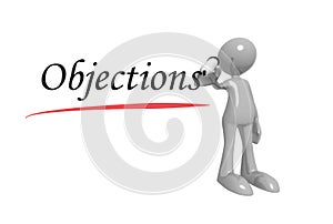 Objections word with man