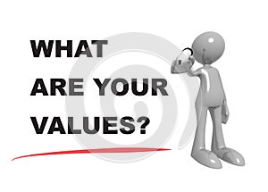 What are your values on white