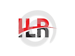 ILR Letter Initial Logo Design Vector Illustration