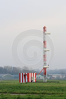 ILS glideslope antenna photo