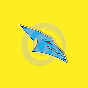 ilustration vector head monster