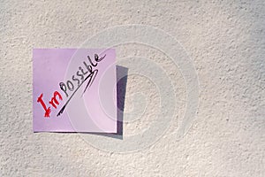 IM Possible â A Motivational Message