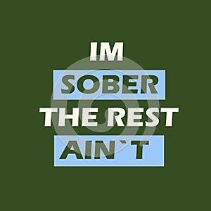 Im sober photo