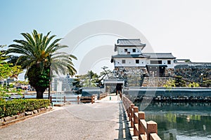 Imabari Castle in Ehime, Shikoku, Japan