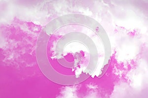 Abstract artistic soft pastel colorful cloud sky for background