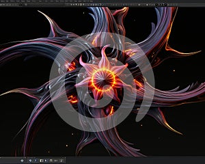 an image of an abstract design in photoshop