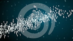 Abstract network with binary code