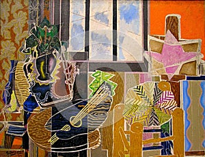 Image of the painting by the French artist Georges Braque \