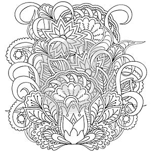 Image for adult coloring page