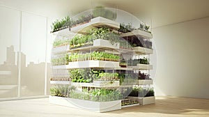 vertical farming, modern farming