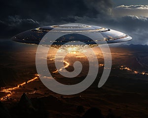 The alien base on earth is a generative base technology space.