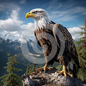 an image of a bald eagle by steve adams photo