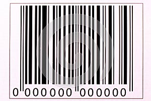 The image of the bar code