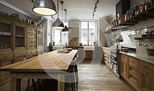 Image of beautiful kitchen
