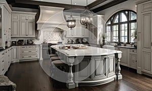 Image of beautiful kitchen